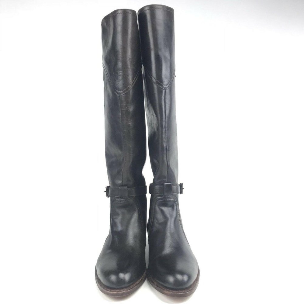 Frye Womens Boots Tall Dorado‎ Riding Leather - Picture 6 of 8